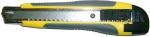 Нож 18 мм, сегментный комбинированный корпус SKRAB 26721
