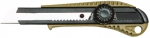 Нож 18 мм, сегментный круговой фиксатор, металлический корпус SKRAB 26724