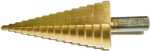 Сверло по металлу ступенчатое 4-32 мм 15 ступений TiN SKRAB 30163