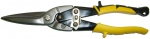 Ножницы по металлу пряморежущие 300 мм CrV желтые SKRAB 24041