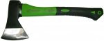 Топор 600 г с фиберглассовой ручкой зелено-черный SKRAB 20141