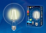 Лампа светодиодная LED-G125-10W/WW/E27/CL PLS02WH UNIEL 10534