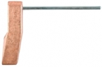 Медный наконечник остроконечной формы для пайки мягким припоем 250 г ROTHENBERGER 32099