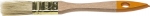 Кисть флейцевая "ПРАКТИК" деревянная ручка натуральная щетина 20 мм DEXX 0100-020_z02