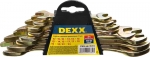 Ключи рожковые гаечные желтый цинк 8-24 мм 8 шт DEXX 27018-H8