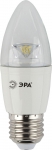 Лампа светодиодная СТАНДАРТ LED smd B35-7w-827-E27-Clear (10/100/3500) ЭРА Б0028480