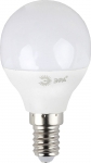 Лампа светодиодная СТАНДАРТ LED smd P45-7w-827-E14 (10/100/3000) ЭРА Б0020548