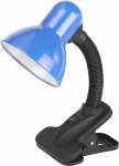 Настольный светильник N-102-E27-40W-BU синий (30/240) ЭРА C0041426
