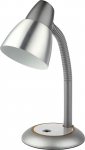 Настольный светильник N-115-E27-40W-GY серый (12/72) ЭРА C0044885