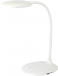 Настольный светильник со светодиодами NLED-457-6W-W белый (16/96) ЭРА Б0028455
