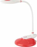 Настольный светильник со светодиодами NLED-459-9W-R красный (12/144) ЭРА Б0028460