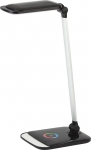 Настольный светильник со светодиодами NLED-460-14W-BK-S черный с серебром (8/224) ЭРА Б0028439