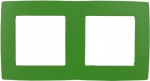 Рамка на 2 поста 12 зелёный (10/100/3000) ЭРА Б0019401