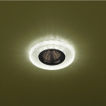 Светильник декор DK LD1 GR cо светодиодной подсветкой зеленый (50/1750) ЭРА Б0018777