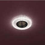 Светильник декор DK LD1 PK cо светодиодной подсветкой розовый (50/1750) ЭРА Б0018776