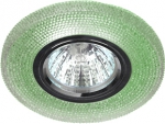 Светильник декор DK LD1 X GR MR16 зеленый (50/1400) ЭРА Б0024412