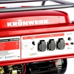 Генератор бензиновый LK 6500E с электростартером 5,5 кВт KRONWERK 94690