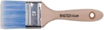 Кисть флейцевая ширина 30 мм толщина 14 мм ПЭТ-щетина MASTER COLOR 30-0031