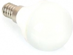 Лампа энергосберегающая P45 9 Вт 827 E14 тёплый белый свет шарик мини ECOWATT 4606400204534