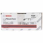 50 ш/листов B.f.W+P ?125, б/отв K320 BOSCH 2608621044