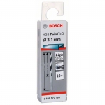 СПИРАЛЬНОЕ СВЕРЛО PointTeQ 3.1мм 10шт BOSCH 2608577199