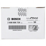 ФИБРОВЫЙ ШЛИФКРУГ 115мм P100 B.f.Metal BOSCH 2608606729