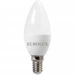 Лампа светодиодная LL-E-C37-7W-230-4K-E14 EUROLUX 76/2/8